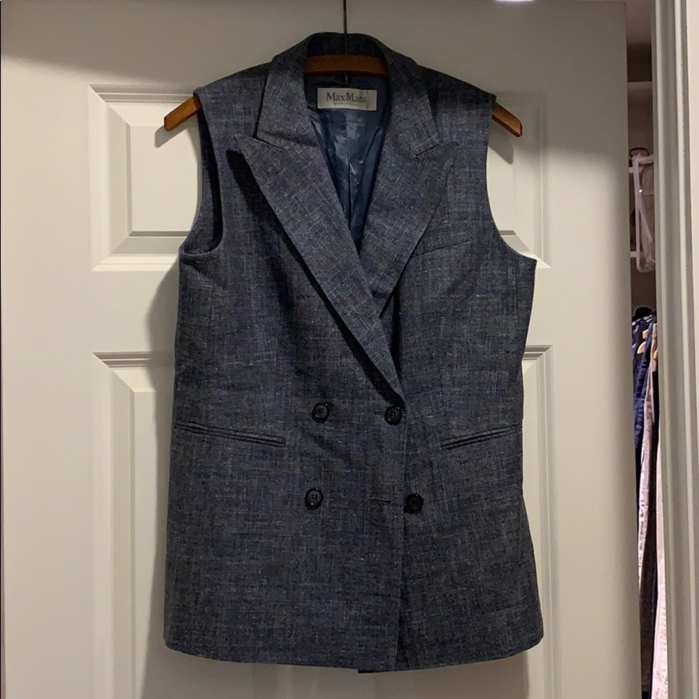 MaxMara Linen Vest